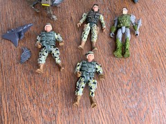 Final Faction Greenbrier Kharn Hive Class Synthoid Action Figure Set 10 Toys Lot