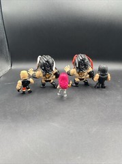 (5) WWE Heavy Metals Die Cast & Plastic Figures 2017 & 2016