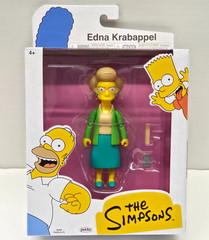EDNA KRABAPPEL – The Simpsons Wave 5 Jakks Pacific 5″ Action Figure NEW IN STOCK