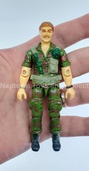 GI JOE COMANDOS EM ACAO COIOTE (FOOTLOOSE) FIGURE 100% COMPLETE BRAZIL ESTRELA