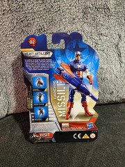 Captain America First Avenger Launching Missle Captain America Figure New 3.75