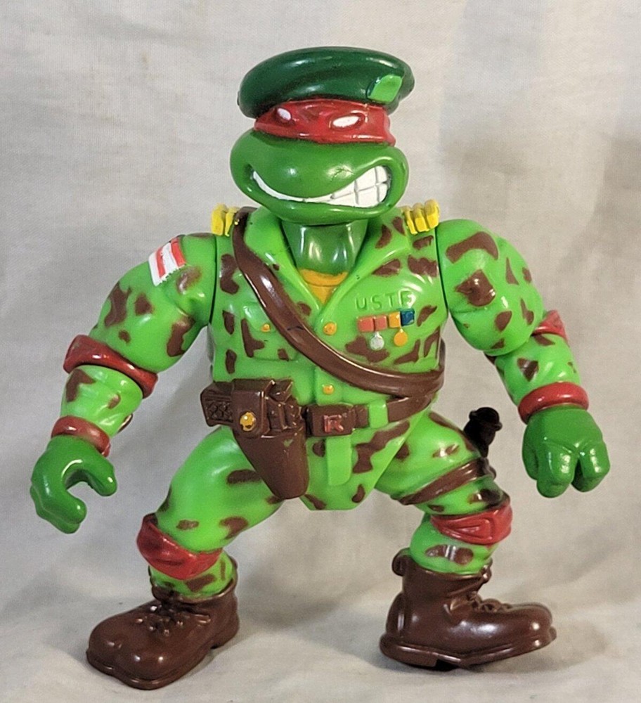 Vintage Playmates 1991 TMNT Raph the Green Teen Beret