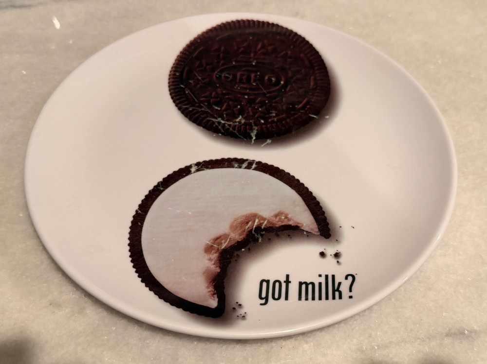 Vintage 1999/2000 OREO GOT MILK? Platter Plate