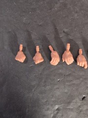 Valaverse Action Force “4 sets of Bare Hands” ONLY” for 6″ Action Figures
