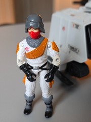 Vintage GI Joe Cobra Wolf with Ice Viper 1987 Hasbro