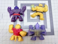 Heroes of Goo Jit Zu Lot of 4 Action Figures – Mixed Lot Moose Enterprise