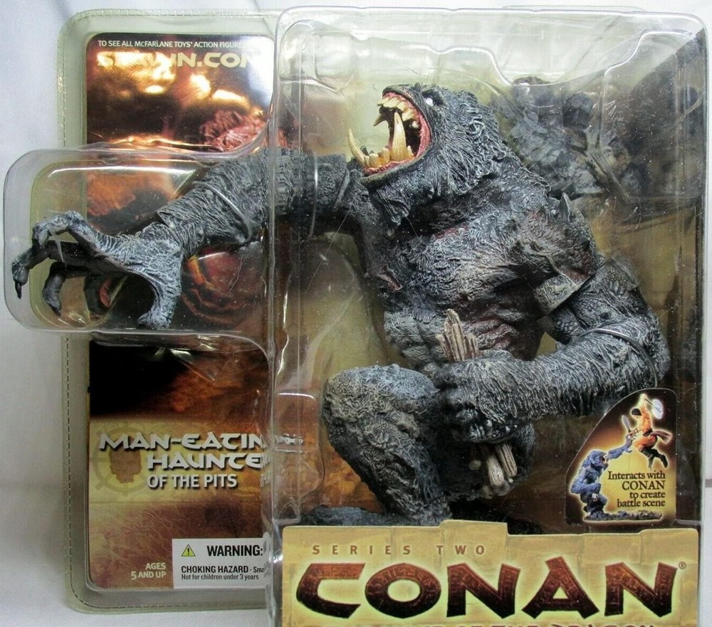 McFarlane Toys MAN-EATING HAUNTER of the PITS Conan Series Two NIP
