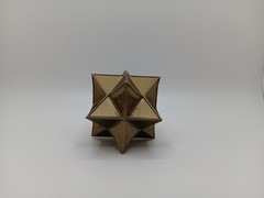 Retro Bit for Tron vintage style / Legacy display gold silk color BIT