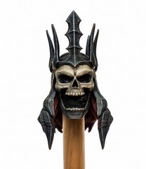 Fantasy D&D Mythic Legions Skull King Head 1.0 1:12 Resin 3d Print