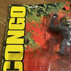 Kenner Congo Movie Bonecrusher Deluxe Action Figure w/ Zinj Monkey Bone 1995