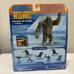 Godzilla vs Kong ANTARCTIC KONG with Osprey Playmates Monsterverse 6″ King Kong