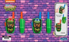 Teenage Mutant Ninja Turtles Static Free Kids Walkie Talkies Indoor Outdoor