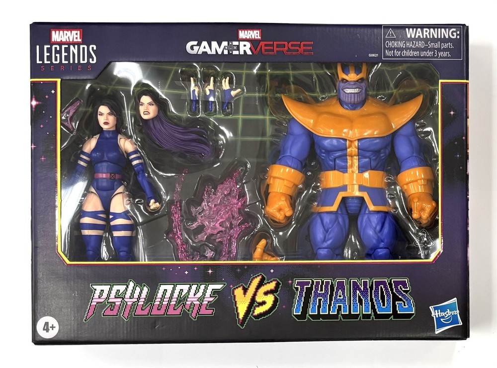 Marvel Legends Series Gamerverse Psylocke vs. Thanos Target Exclusive IN HAND