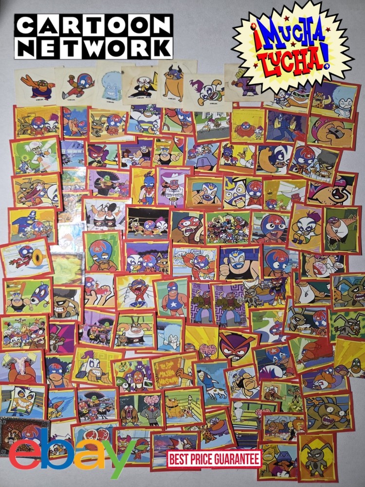 Mucha Lucha 2005 PANINI Stickers Rare / US Seller✅️ Great Cond/Cartoon Network