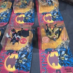 (6) SPECIAL LEGENDS OF BATMAN ACTION FIGURE COMPLETE SET SAMURAI RIDDLER ROBIN