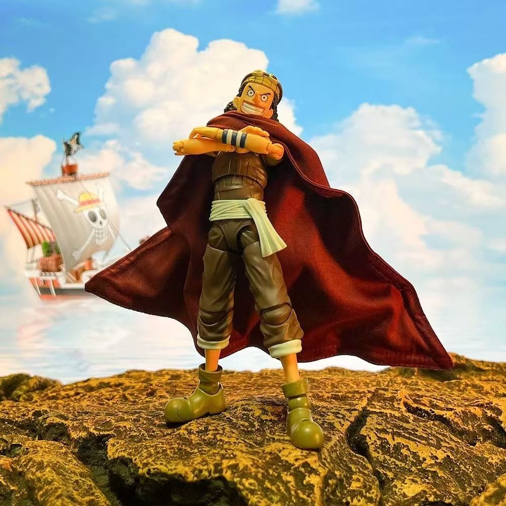 1/12 Custom Wired Cape For S.H.Figuarts One Piece Usopp Figure (No Figure) New