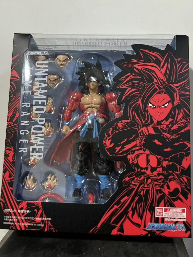 Untamed Power Son Goku SSJ4 Time Ranger Demoniacal Fit 6″ Figure Official