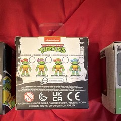 Teenage Mutant Ninja Turtle Jada Nano Metalfigs–Complete Set of 4 TMNT Die‑Cast