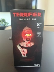 Terrifier Art the Clown 8” 3D Figure Lamp Walmart Exclusive Horror Collectible N