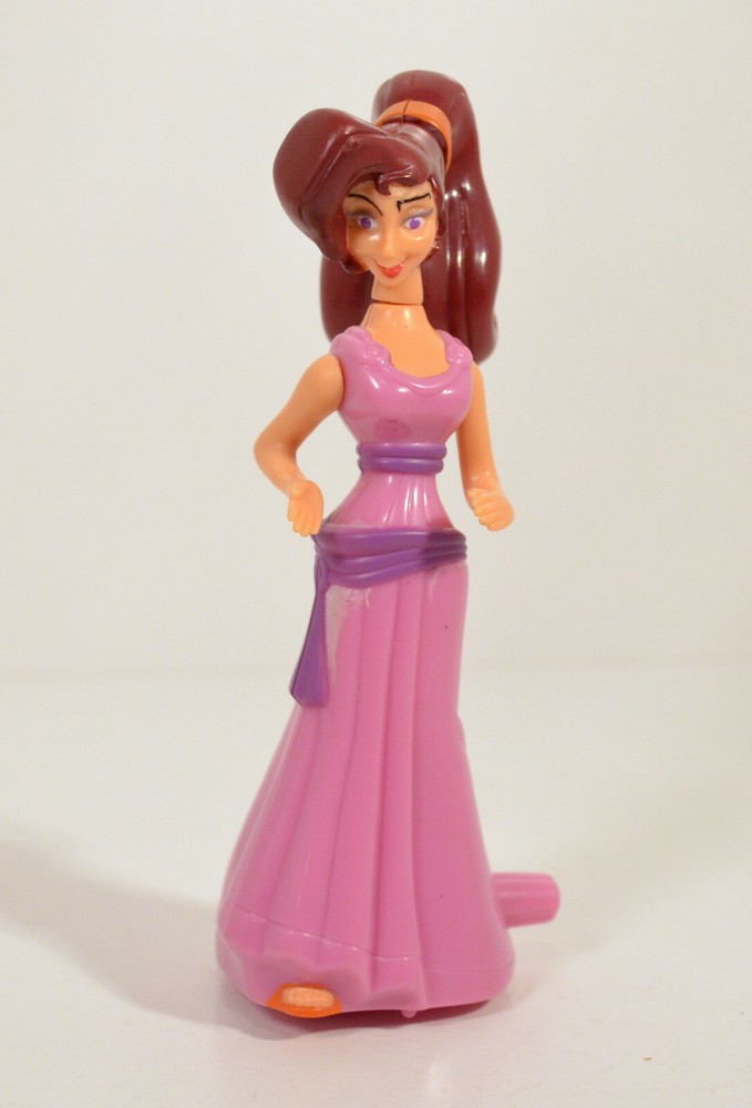 RARE 1997 Wind-Up Meg 4.5″ McDonald’s EUROPE Action Figure Disney Hercules