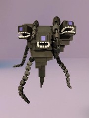 Articulated Wither Storm, Flexi Fidget Toy, 3D Printed-16.4 cm