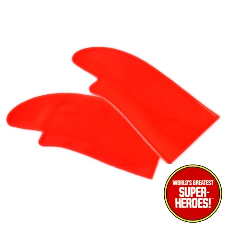 Mego Lili Ledy Captain America Custom Red Gloves For WGSH 8” Action Figure