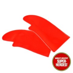 Mego Lili Ledy Captain America Custom Red Gloves For WGSH 8” Action Figure