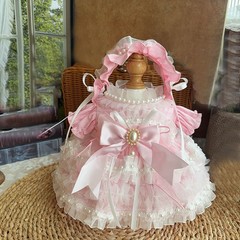 New For Plush toy 10cm 15cm 20cm 40cm Doll Clothes Dress Hair band Dress Up