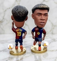 Lamine Yamal Barcelona 2024-25 Home Kit Action Figure 2.5″ Soccer Star Toy Gift
