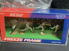 New Starting Line Up Baseball Freeze Frame Nolan Ryan Collector Plastic Case