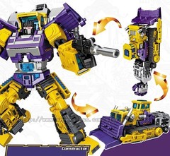 Jinbao Devastator G1 6-in-1 Oversized 45cm Transformers Action Figure No Box