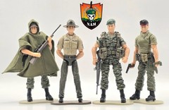 Marauder Task Force 1:18 Drill Sergeant Vietnam KS A-TEAM Exclusive