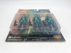 Battle of the Planets Gallactor 3-Pack Gatchaman G-Force Very Rare