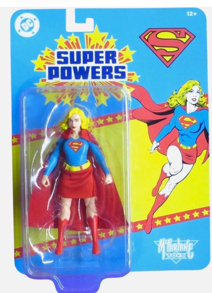 McFarlane DC COMICS Super Powers SUPERGIRL 5″ Figure MIP!