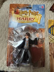 Vintage Harry Potter Mattel Figure Lot 8 Sealed Snape Ron Hermione Dobby Malfoy