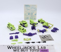 Devastator 100% Complete Vintage 1985 G1 Transformers Hasbro Action Figure
