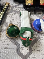 Power Rangers Megazord Lot HUGE Tigerzoid Thunderzoid Helmets Swords