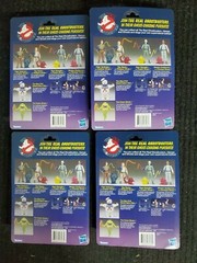 The Real Ghostbusters Kenner Ray Peter Winston Egon All 4 Perfect Condition NEW