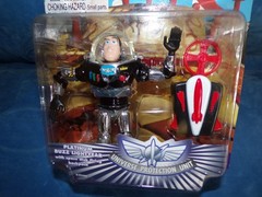 Buzz Lightyear 5” Platinum Stealth Interstellar set NIFSOP 1995 Thinkway new