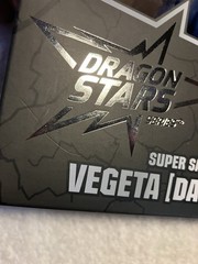 Bandai Dragon Ball Z Dragon Stars Series Super Saiyan 3 Vegeta Daima Ver DMG Box