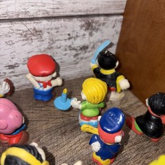 Vintage 1981 Mego Corp Clown Around PVC Figures 2″ Bundle Lot Of 25 w/ 10 Cards