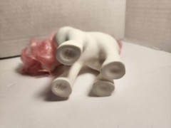 Vintage 1983 G1 Hasbro My Little Pony Earth Pony SUNDANCE Pink and White (C4)