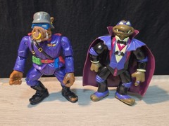 TMNT Private Porknose Bebop 1992 Donatello Dracula 1993 Universal Playmates