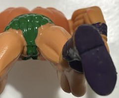 Vintage 1980’s Sungold Galaxy Warriors 5.5″ Bootleg KO Wrestling Action Figure