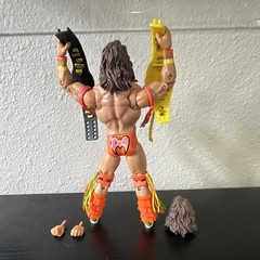 WWE Mattel Ultimate Edition Fan Takeover Ultimate Warrior Loose Complete Figure