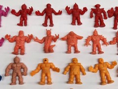 1980’s Lot Of 88 M.U.S.C.L.E Men Vintage Muscle Wrestlers Mixed Colors Free Ship