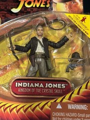 Hasbro Indiana Jones Figure 3.75″ MINT Kingdom Skull W/Accessories (No Packaging