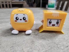 2 Lankybox Figures Thicc Boxy Series 3 Bonkers Toy Co. Happy Friendz LLC.