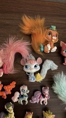 Disney Princess Palace Pets Furry Tail Friends Glitzy Glitter Lot of 18