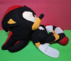 Sonic The Hedgehog Shadow 40” Super Giant Plush Stuffed Toy Doll Nanco 2012